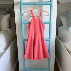 Elizabeth and James pink dress